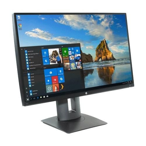 HP K7C09A8 Z27n 27 Inch In-Plane Switching (IPS) Technology 16:9 Aspect Ratio QHD 2560 x 1440 Widescreen LED Backlit Narrow Bezel Display Monitor - Black