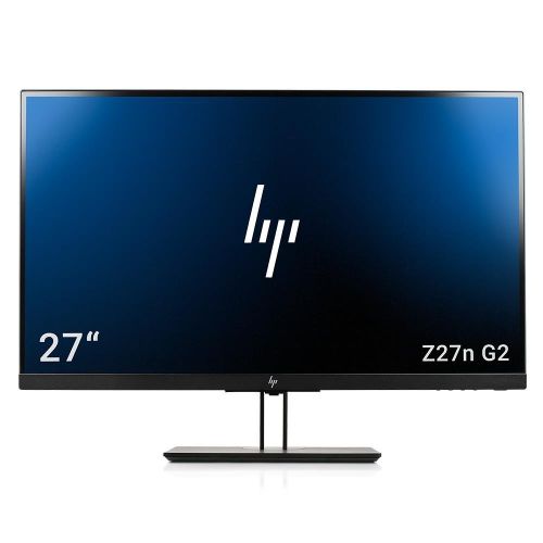 HP 345495 Business Z27n G2 27 Inch In-Plane Switching (IPS) Panel 16:9 Aspect Ratio QHD 2560 x 1440 Resolution at 60Hz Refresh Rate LED Anti-Glare Display Monitor - Black