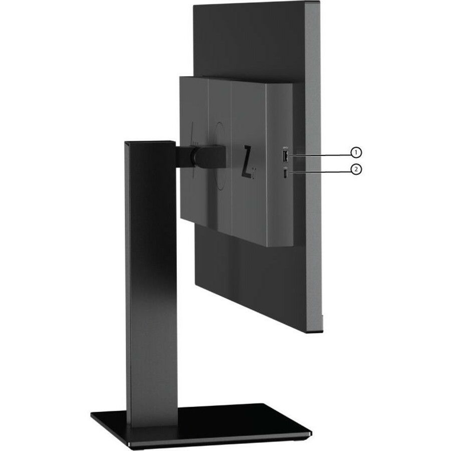 HP 345495 Business Z27n G2 27 Inch In-Plane Switching (IPS) Panel 16:9 Aspect Ratio QHD 2560 x 1440 Resolution at 60Hz Refresh Rate LED Anti-Glare Display Monitor - Black