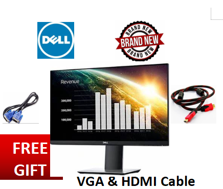 Brand New DELL ULTRASHARP P2319h 
Edge-to-Edge Display Monitor. FREE GIFT OF VGA and HDMI Cables