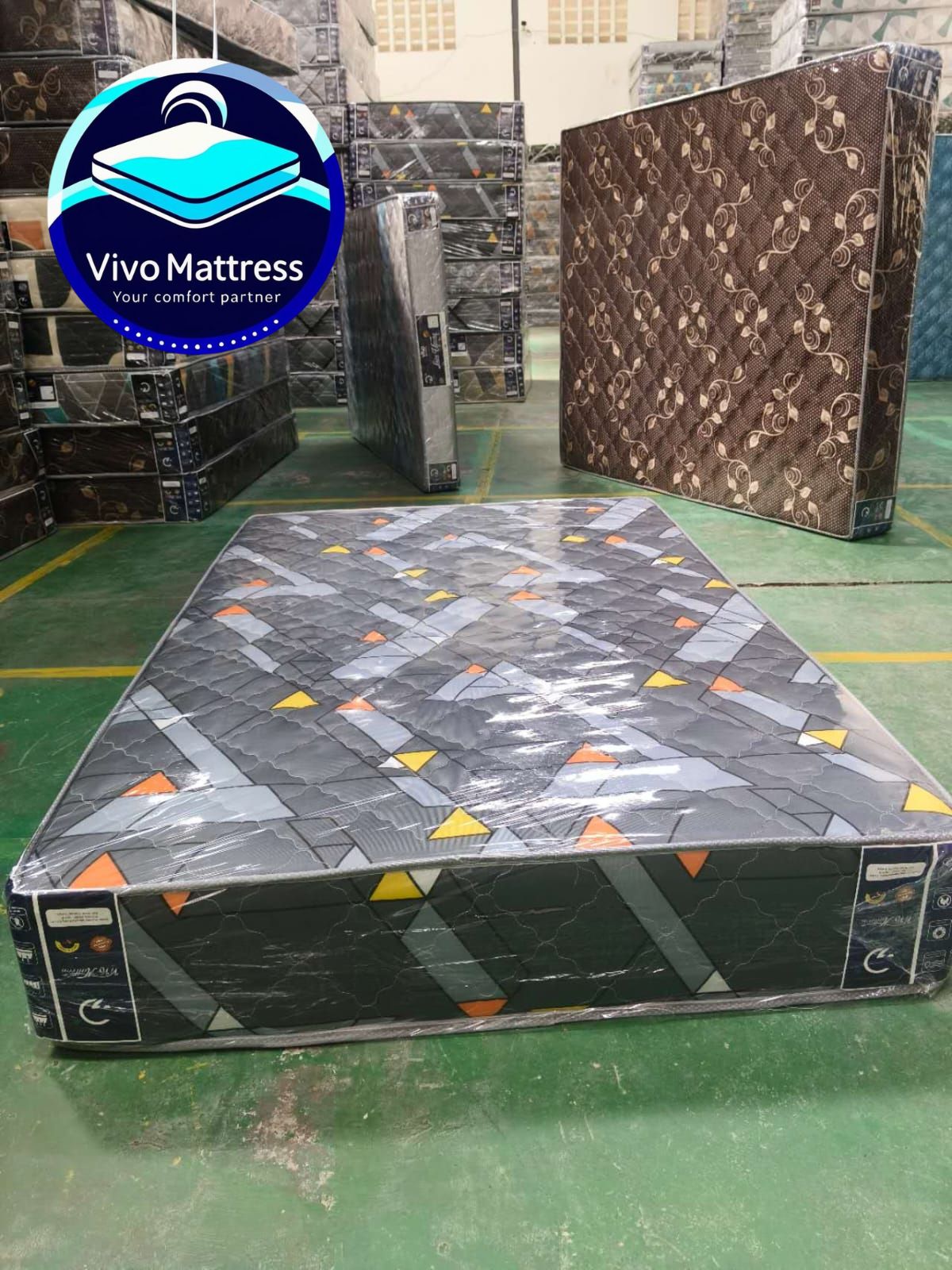 Vivo Lala Unono Premium Quilted Mattress – High-Density Comfort for Home & Living
Comfort for Your Home Sanctuary (random color dispatch)