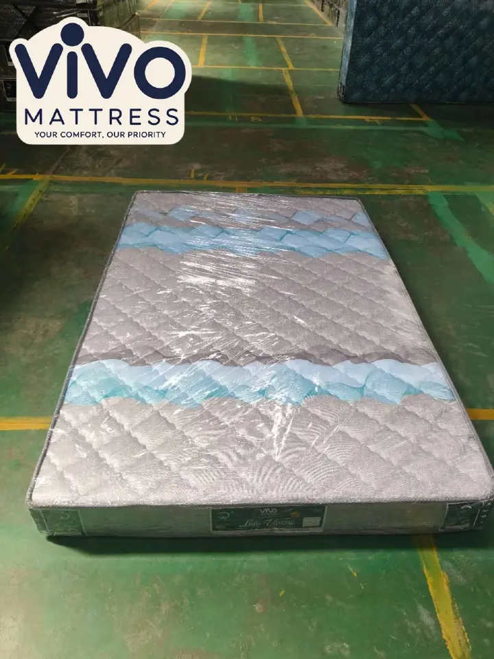 Vivo Mattress – Sleep Sure High-Density Quilted Series
Superior Comfort | Orthopedic Support | Trusted Quality
(Random color dispatch)
