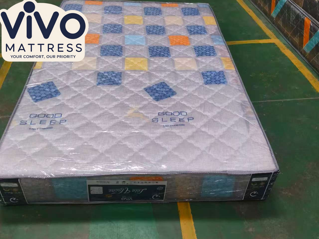Vivo Mattress – Sleep Sure High-Density Quilted Series
Superior Comfort | Orthopedic Support | Trusted Quality
(Random color dispatch)