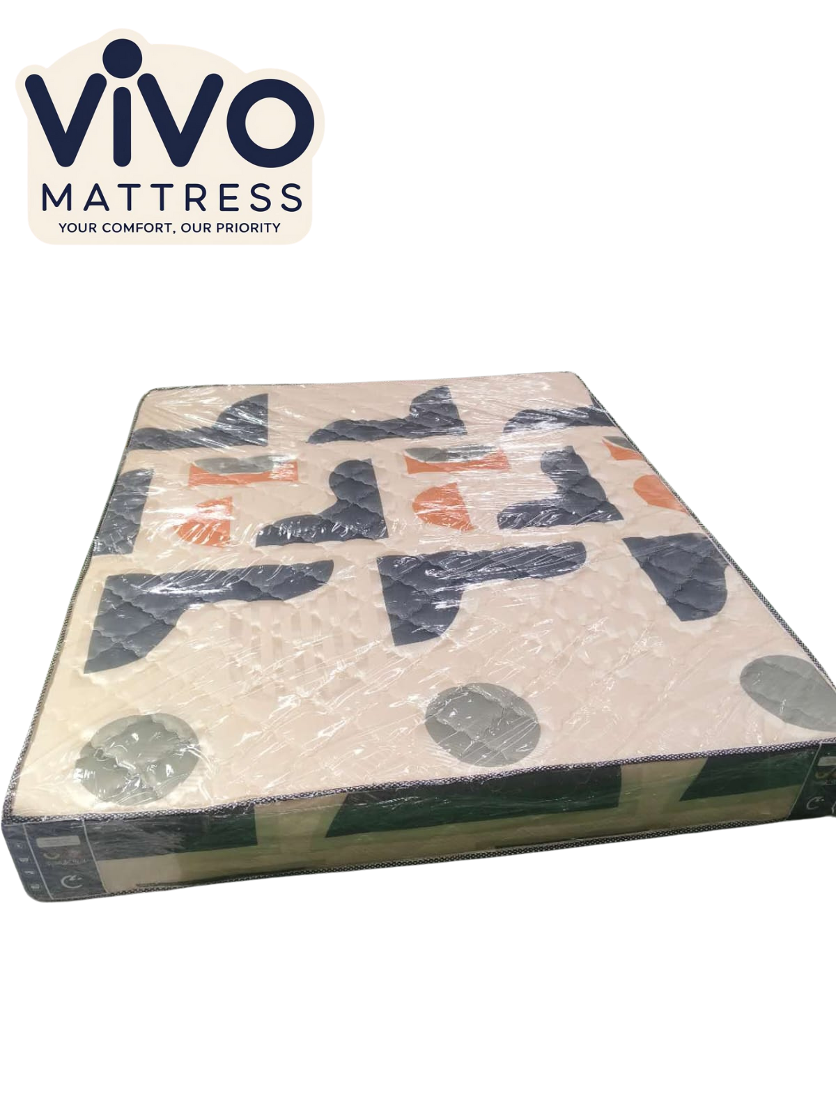 Vivo Mattress – Sleep Sure High-Density Quilted Series
Superior Comfort | Orthopedic Support | Trusted Quality
(Random color dispatch)