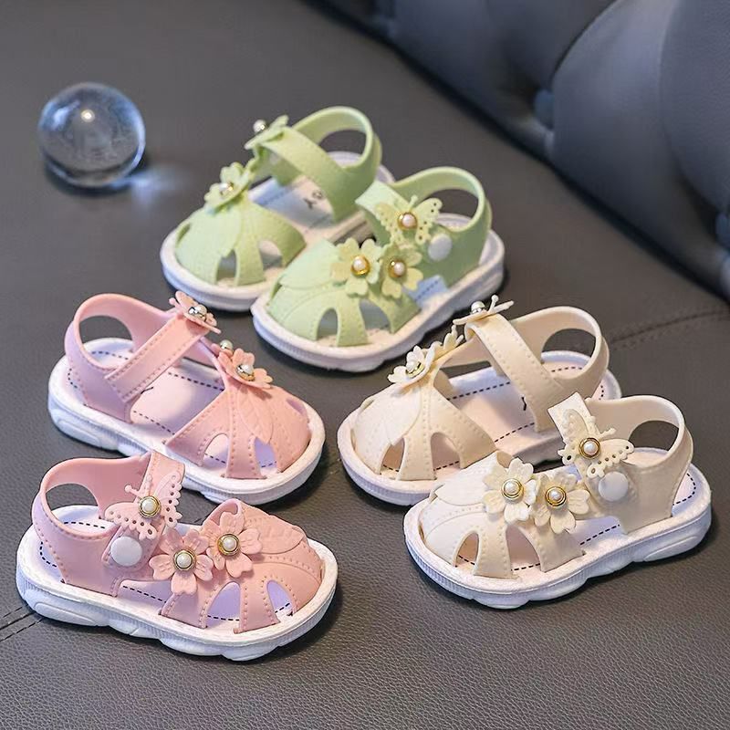 NEW ARRIVAL BABY SOFT SOLE CUTE CASUAL TODDLER INFANT GIRLS SANDALS