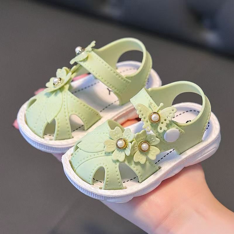 NEW ARRIVAL BABY SOFT SOLE CUTE CASUAL TODDLER INFANT GIRLS SANDALS