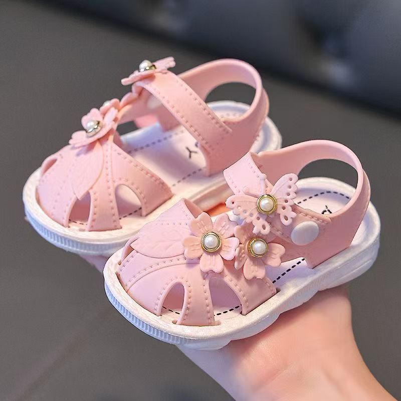 NEW ARRIVAL BABY SOFT SOLE CUTE CASUAL TODDLER INFANT GIRLS SANDALS