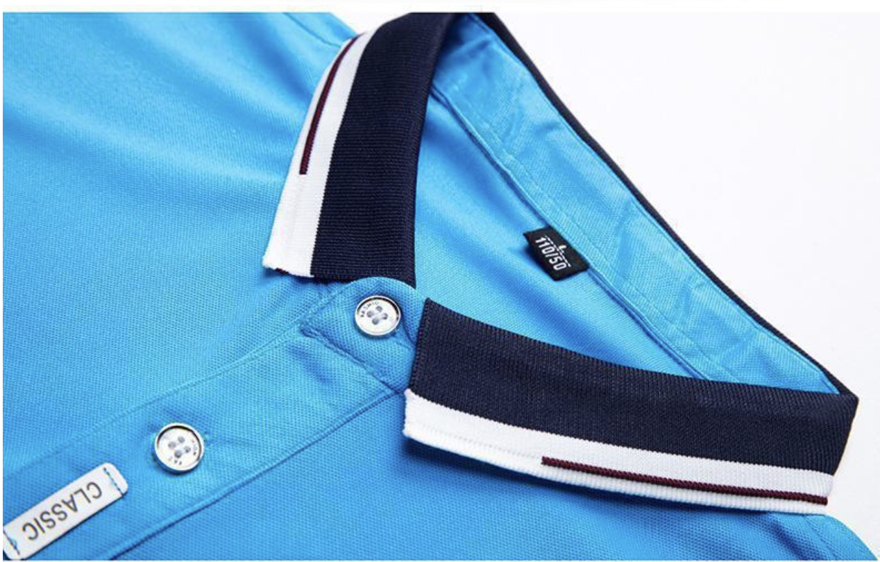 Men's Clothing,Summer Business Men shirt Youth Casual Sports Shirt Button Decoration Solid Color Short Sleeve Men tshirts
