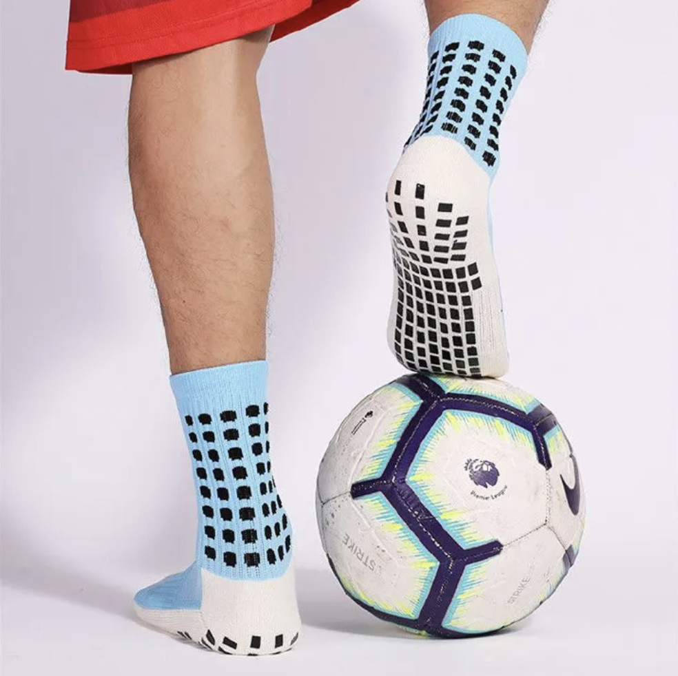 4Pcs Comfortable Anti Slip and Slip Soccer Football Sports Custom Calcetas Medias Antideslizantes Futbol Grip Soccer Socks Men