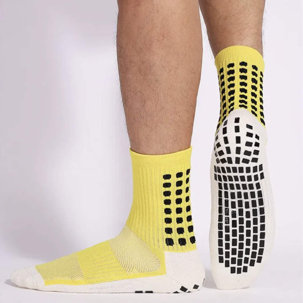 4Pcs Comfortable Anti Slip and Slip Soccer Football Sports Custom Calcetas Medias Antideslizantes Futbol Grip Soccer Socks Men