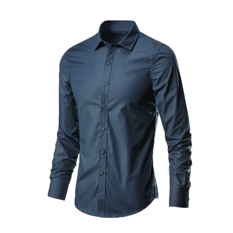 Custom Non-ironing Business Is to Decorate Professional Office Workers Autumnal Casual blazer Shirts Men's Shirts