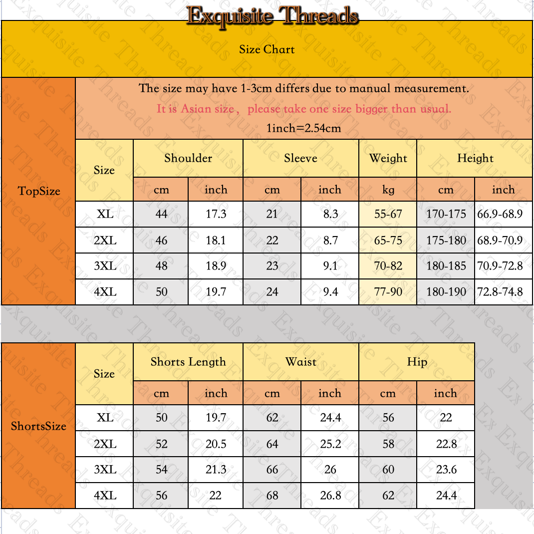 2 Piece(T-shirt+Short) Men's Shirt and Shorts Set Outfits Fashion Summer Tracksuits Casual Sportwear Set Men's  Breathable Ice Silk Quick Dry T-shirts