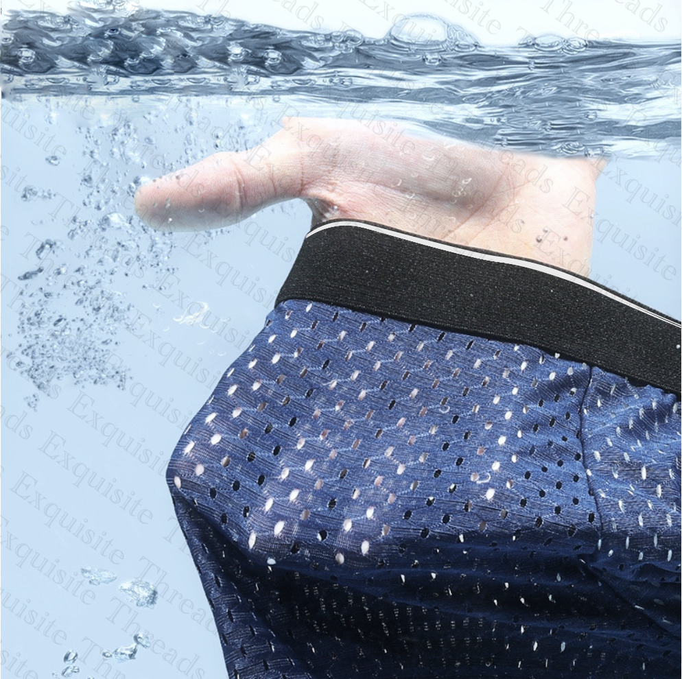 4Pcs Mens Boxer Briefs Quick Dry Sport Boxer Briefs No Ride-up Athletic Mesh Performance Underwear Boxers For Men
