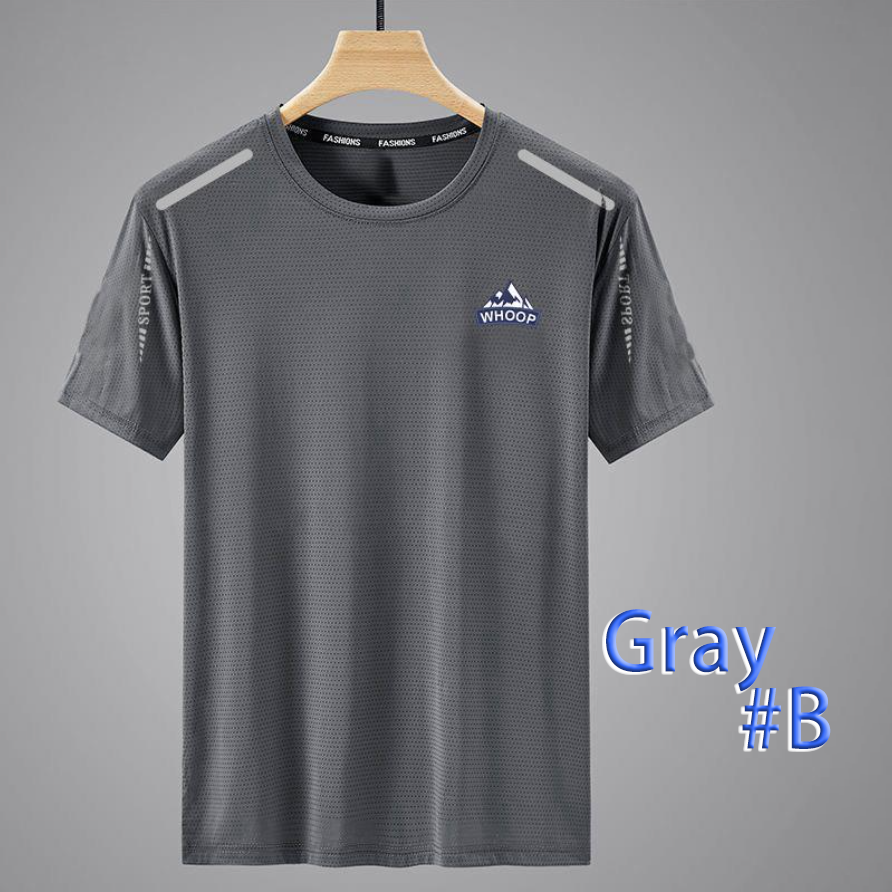 Men's Cooling Quick-Dry T-Shirt - Breathable Mesh Design, Relaxed Fit Casual Top for Summer, Plus Size Trendy T-shirts For Men