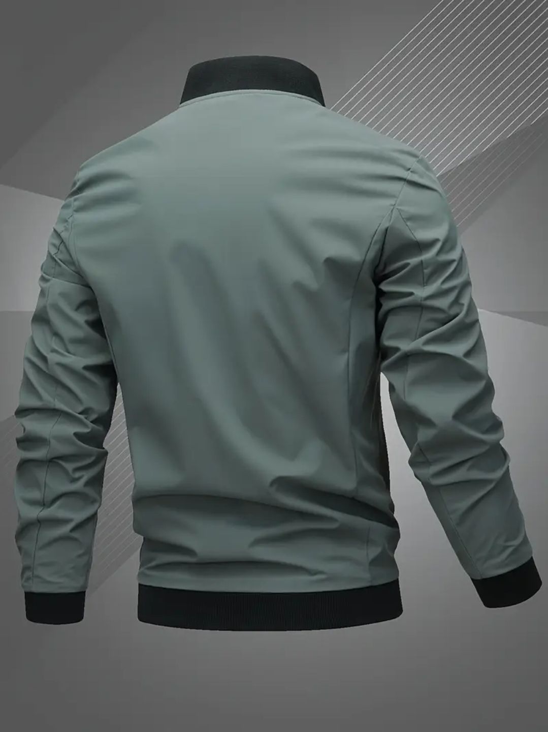 Men'S New Style Letter Embroidered Casual Pilot Jacket, Fashionable And Versatile, Perfect for Gifting