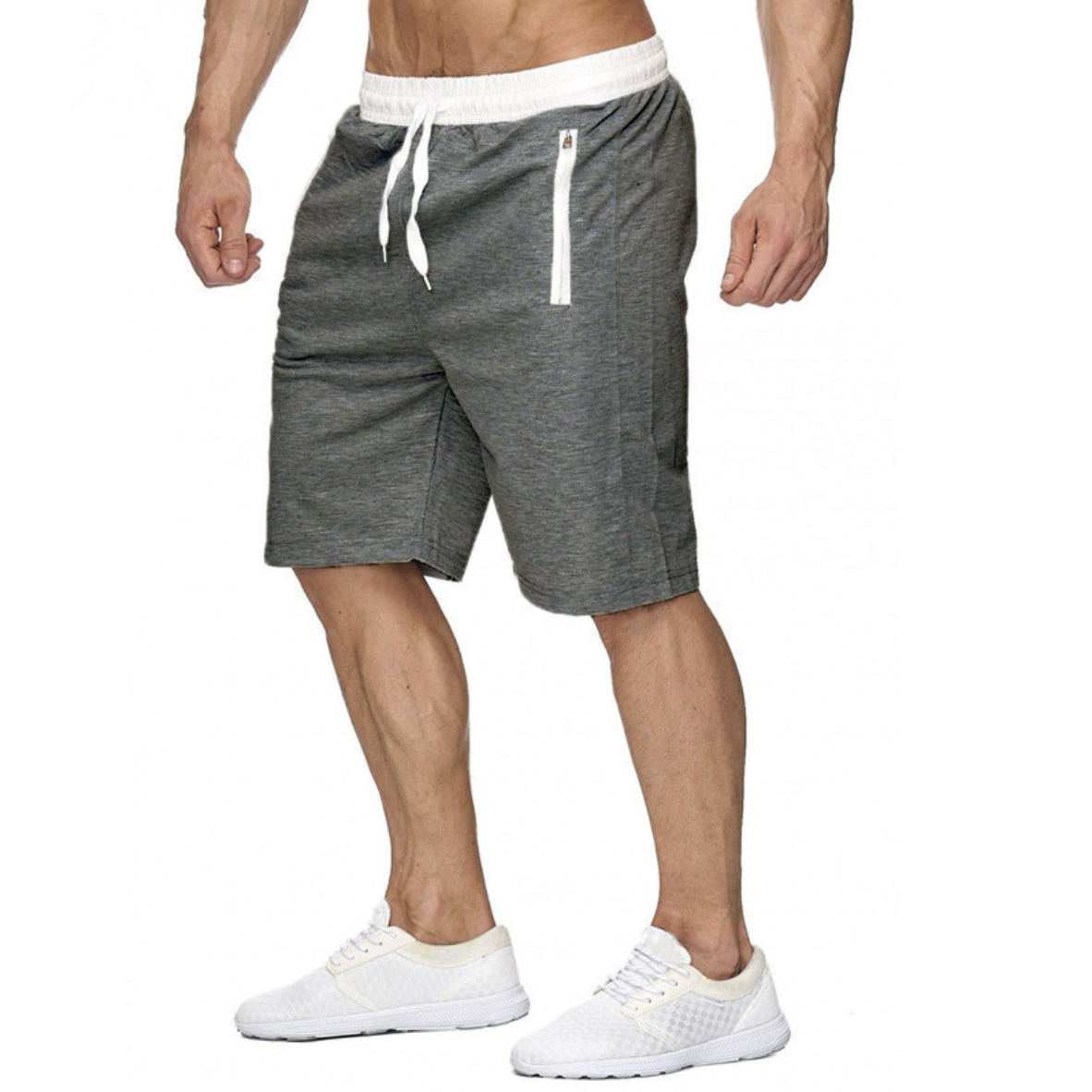 New Men Shorts for Gym Fitness Loose Casual Shorts Bodybuilding Joggers Summer Quick-dry Short Pants Male Beach Sweatpants