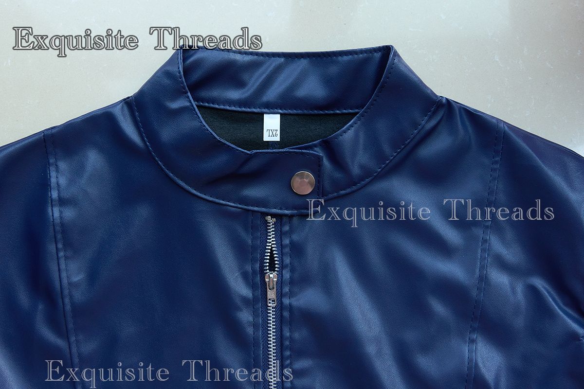 Women's Windproof Leather Jacket Long Sleeves Faux Coat Solid Pattern Zipper Closure Spandex for Spring Autumn Winter women clothes