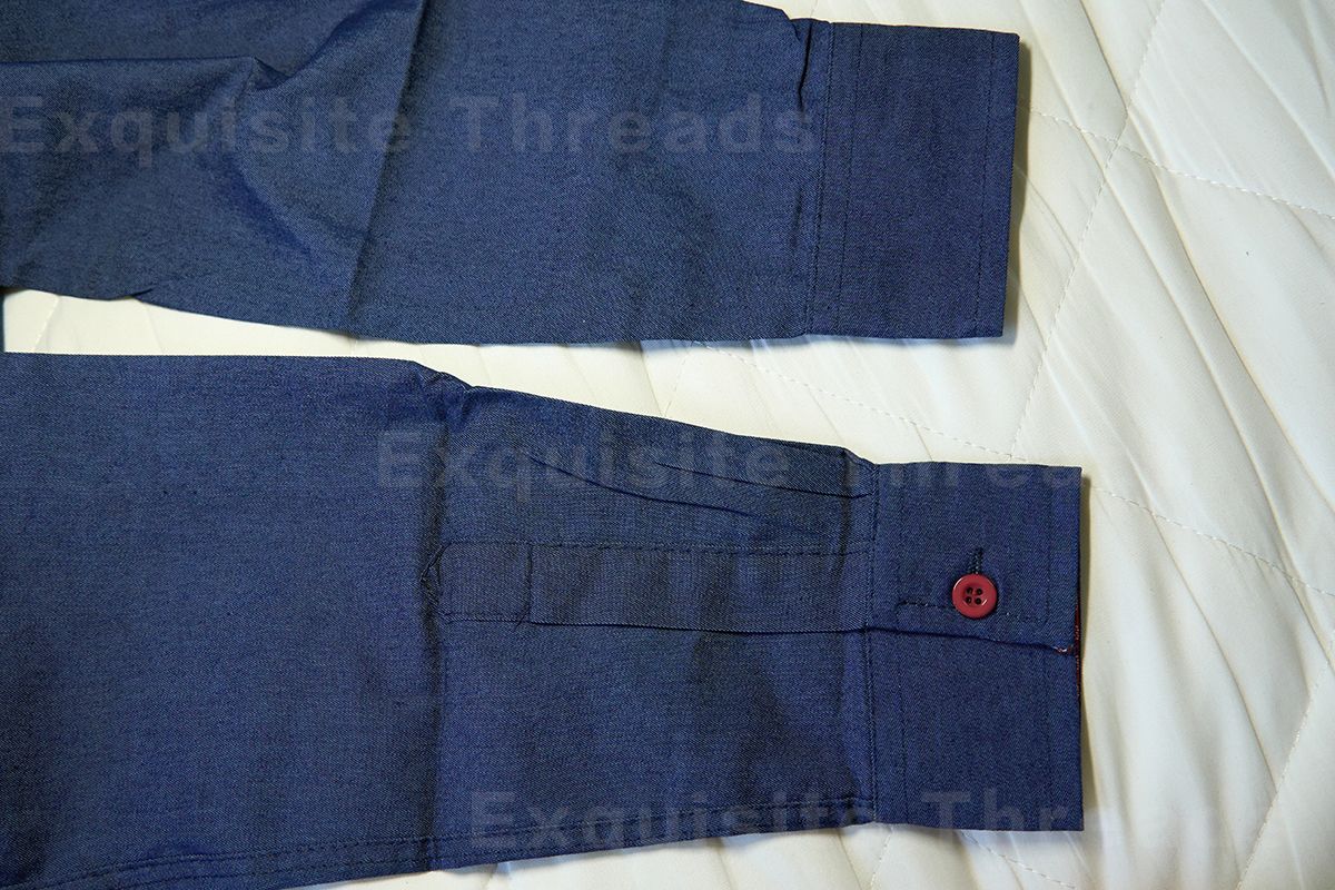 Casual Cotton Long Sleeve Men's Shirt Slim Fit Spring Autumn Fashion Pocket Patchwork Denim Shirt British Style Male Apparel