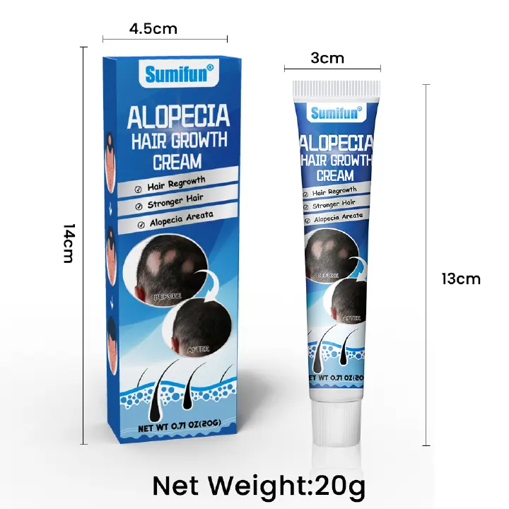 Alopecia Areata Hair Care Cream Hair Follicle Health Care Ointment Scalp Care Herbal Cream