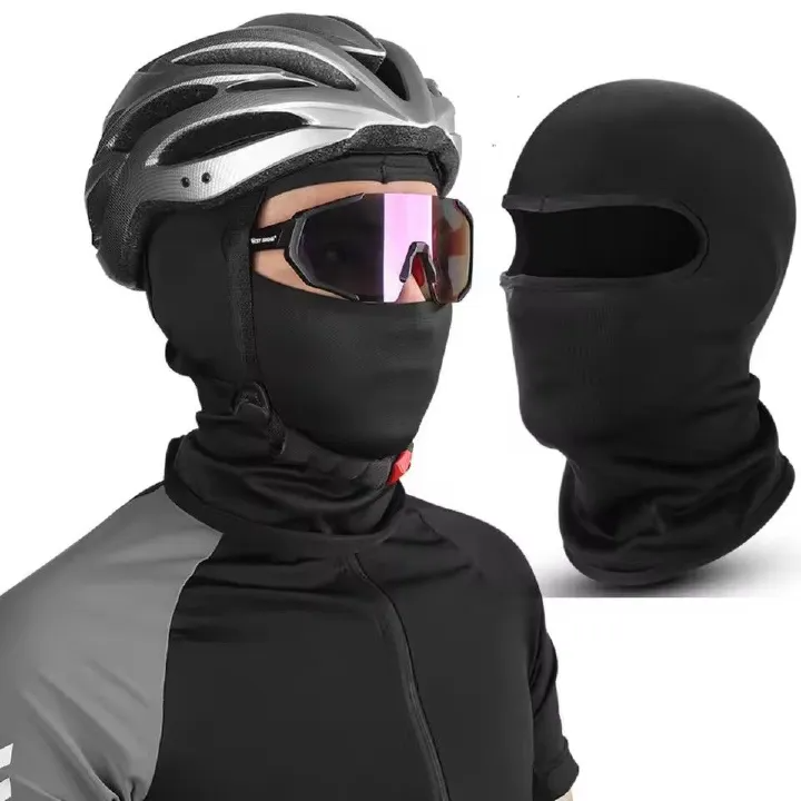 Balaclava Motorcycle Face Mask Moto Helmet Bandana Hood Ski Neck Full Face Mask Windproof Dustproof Face Shield Men's Biker Mask