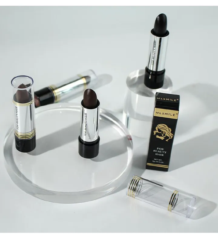 Black Brown Hair Dye Pen One-time Temporary Hair Dyeing Stick Cover Grey White Hair Fill in Hairs Coloring Styling Makeup Tools