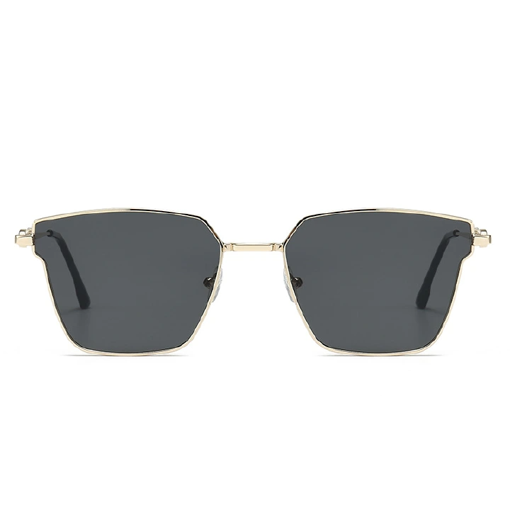 Retro Small Frame Metal Hip Hop Glasses Trendy Hong Kong Style Sunglasses Sunglasses Women'S New Sunglasses