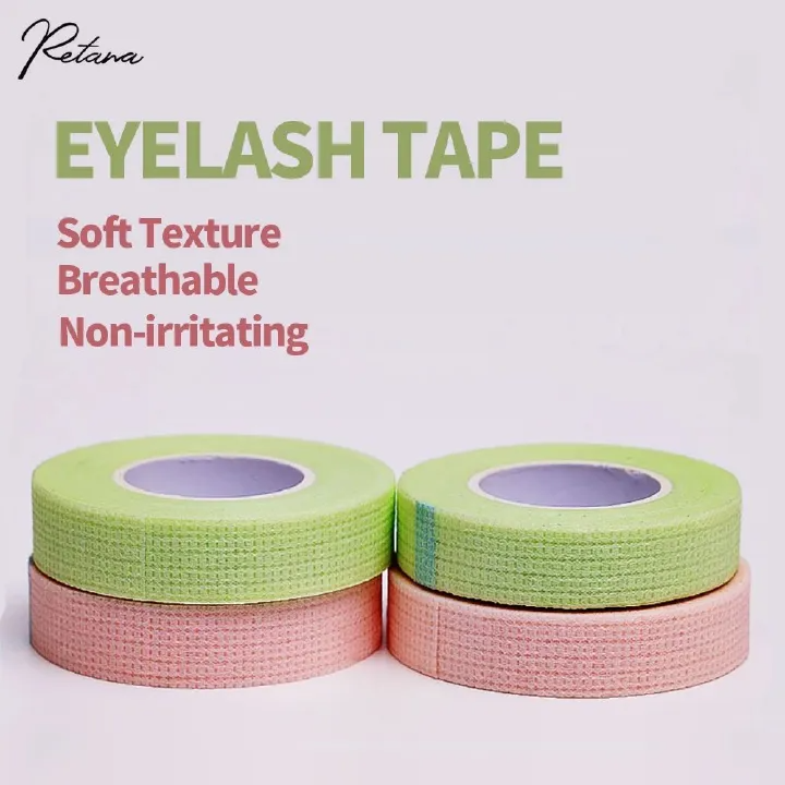 3 pcs Eyelash Extension Lint Breathable Non-woven Cloth Adhesive Tape Medical Paper Tape For False Lashes Patch Makeup Tools