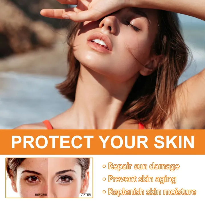 Spf 100 Face Sunscreen Moisturizer - Travel Size Sunblock - Oil Free Facial Sun Screen - Sun Screen Protector for Face & Body - Non-Greasy,No White Cast Waterproof Sunscreen Lotion -Dry Oily Skincare