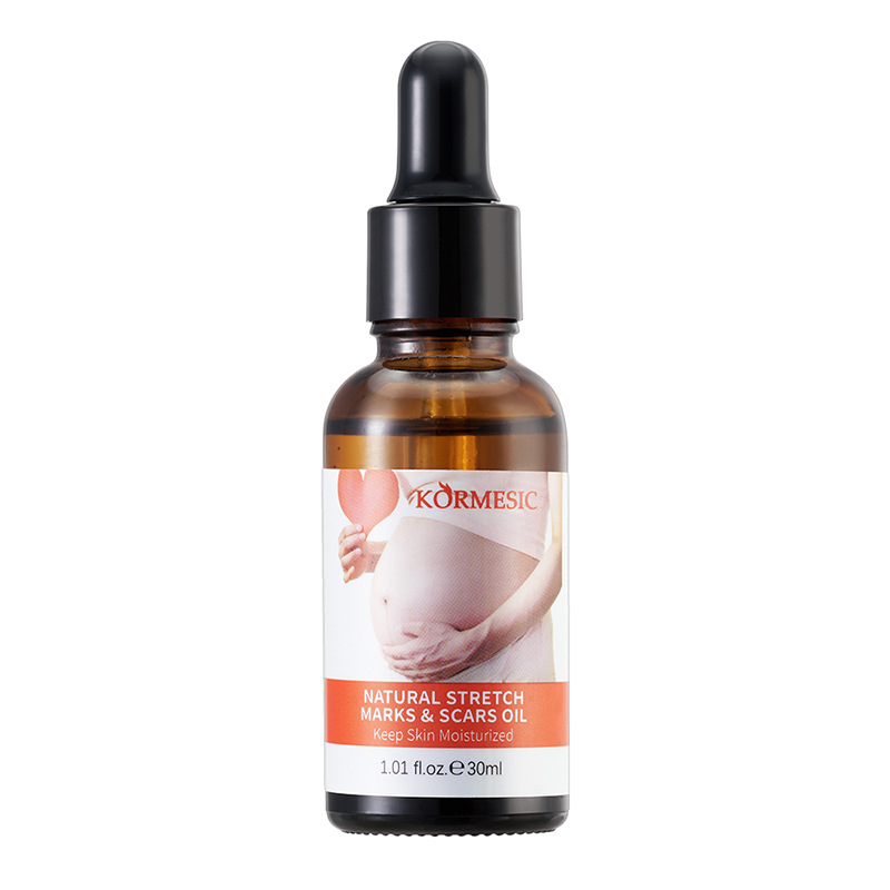 Stretch Marks Remover Skincare Body Oil Serum, Face and Body Moisturizer for Scars, Stretch Marks, Scars Repair, Abdominal Firming, and Gentle Stretch Marks Eradication All Skin Types - KORMESIC -