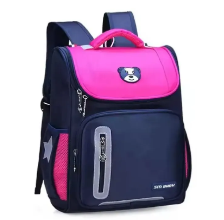 OFFER! Premium SM Baby School Bag – First Space Backpack for Primary School Boys and Girls. Waterproof, Small Size (Suitable for Grade 1 to Grade 3)