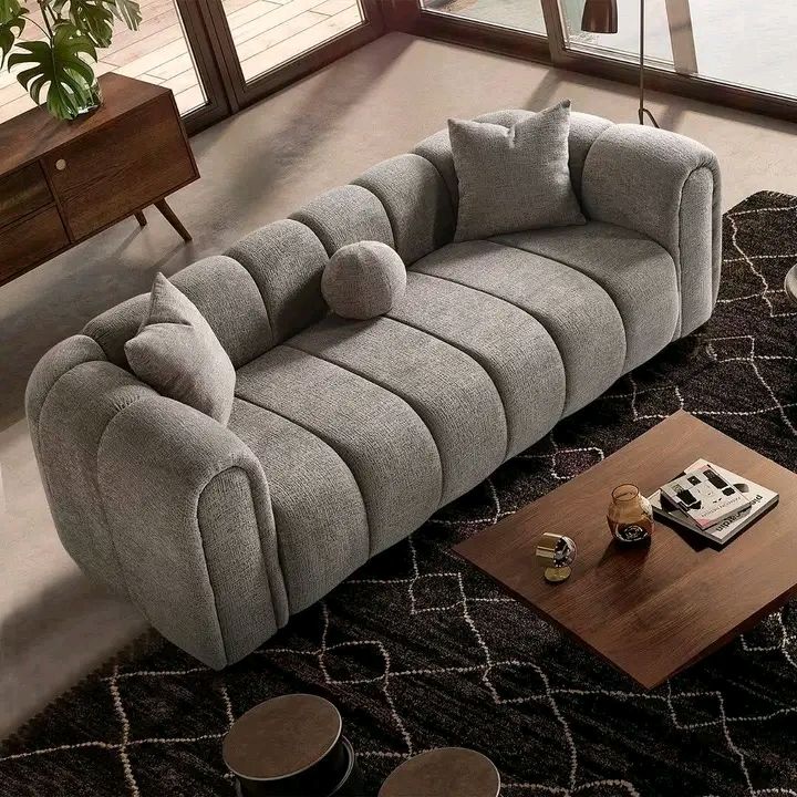 Bubble 3-seater Velvet sofa Couch