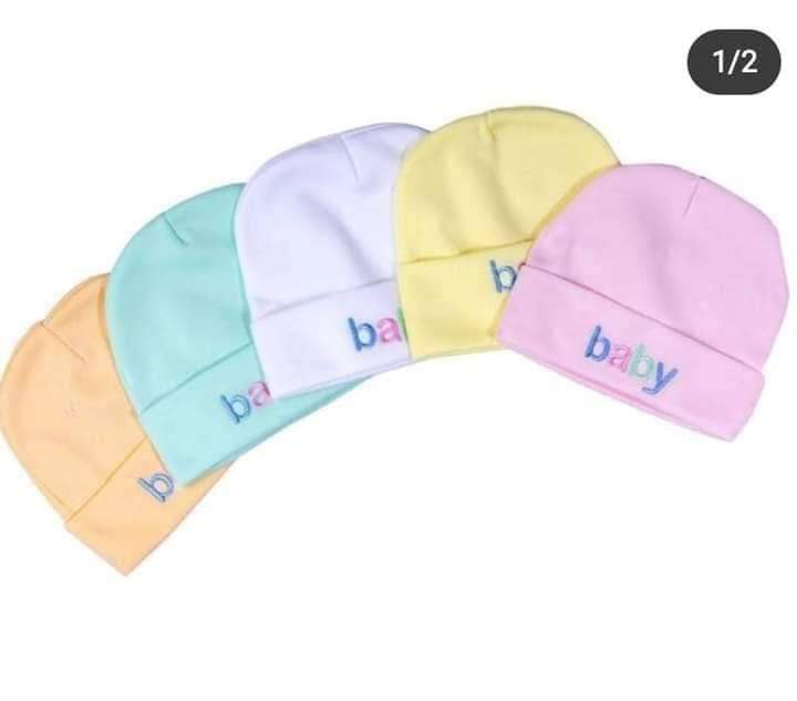 Cute Kids Hat with Bibs Candy Solid Color Cap Boys Girls Baby Beanies Hats Double Layer Cotton Caps Bibs For Newborn Infant