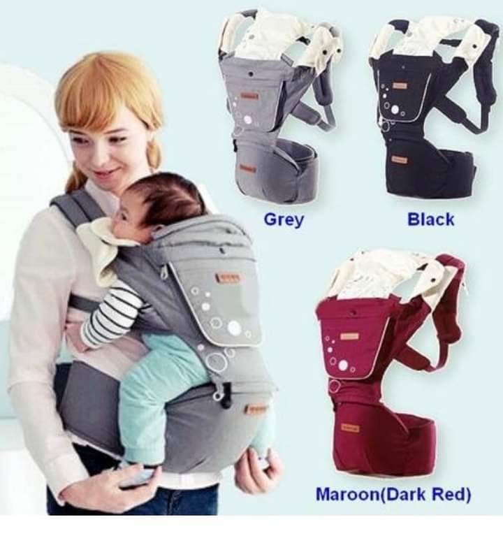 Fashion Comfortable Baby Carrier -Helps position the baby in a comfortable position and at the same time. Provide the proper support for the baby's spine and hips this is a must have for all moms.