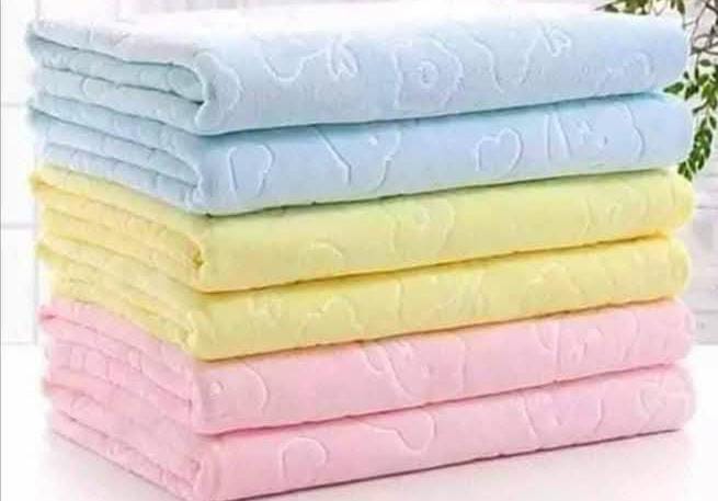 Cotton Baby Soft Bath Towel Plain