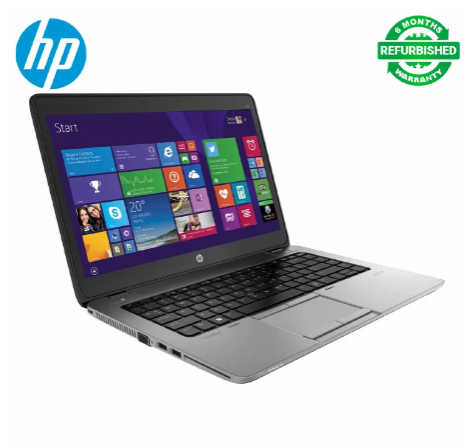 Refurbished Hp Elitebook 840 G1 Laptop - Intel Core i5 - 8GB RAM 500GB HDD Storage - 14'' Display Windows 10 Notebook Computer Black in Colour, 14 inch HD Screen-Windows 10 Office 2019 Pro Edition