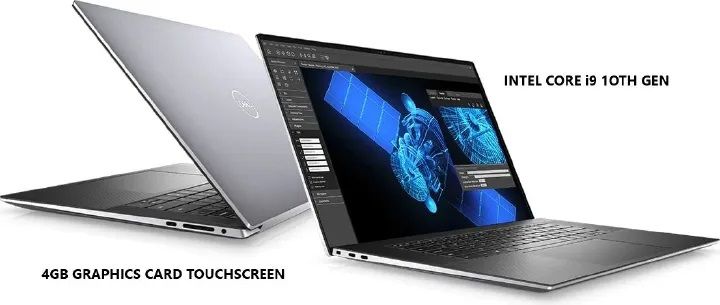 BEST DEALS GAMING LAPTOP DELL PRECISION 15 5550 10TH GE INTEL CORE i9 64GB RAM 512GB SSD 4GB DEDICATED GRAPHICS CARD NVIDIA TOUCHSCREEN LAPTOP,15''INCHES NOTEBOOK ,REFURBISHED,