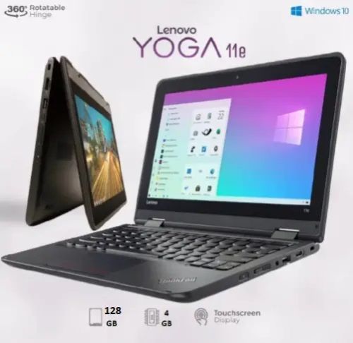 {Lowest Price Offer} Lenovo Thinkpad Yoga 11e X360 Celeron 4GB RAM + 128GB SSD Refurbished Laptop Touchscreen 11.6 Inch Screen Size Laptops With Windows and Office Installed High Quality Computer