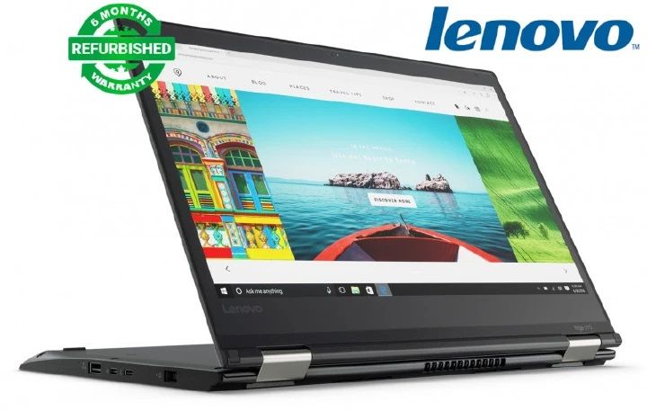 (HOT DEALS) REFURBISHED Lenovo ThinkPad Yoga 380 X360 Convertible Intel Core I5 8th Gen 8GB RAM 256GB SSD 14 Inches FHD Multi-Touch Display with ThinkPad Stylus Pen + Windows 11 Pro TOUCHSCREEN SLEEK