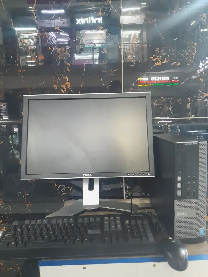DELL Refurbished Complete Desktop OptiPlex SFF Intel Core i5 3.2GHz 4GB RAM 500GB HDD CPU,17 Inch Monitor, Keyboard And Mouse