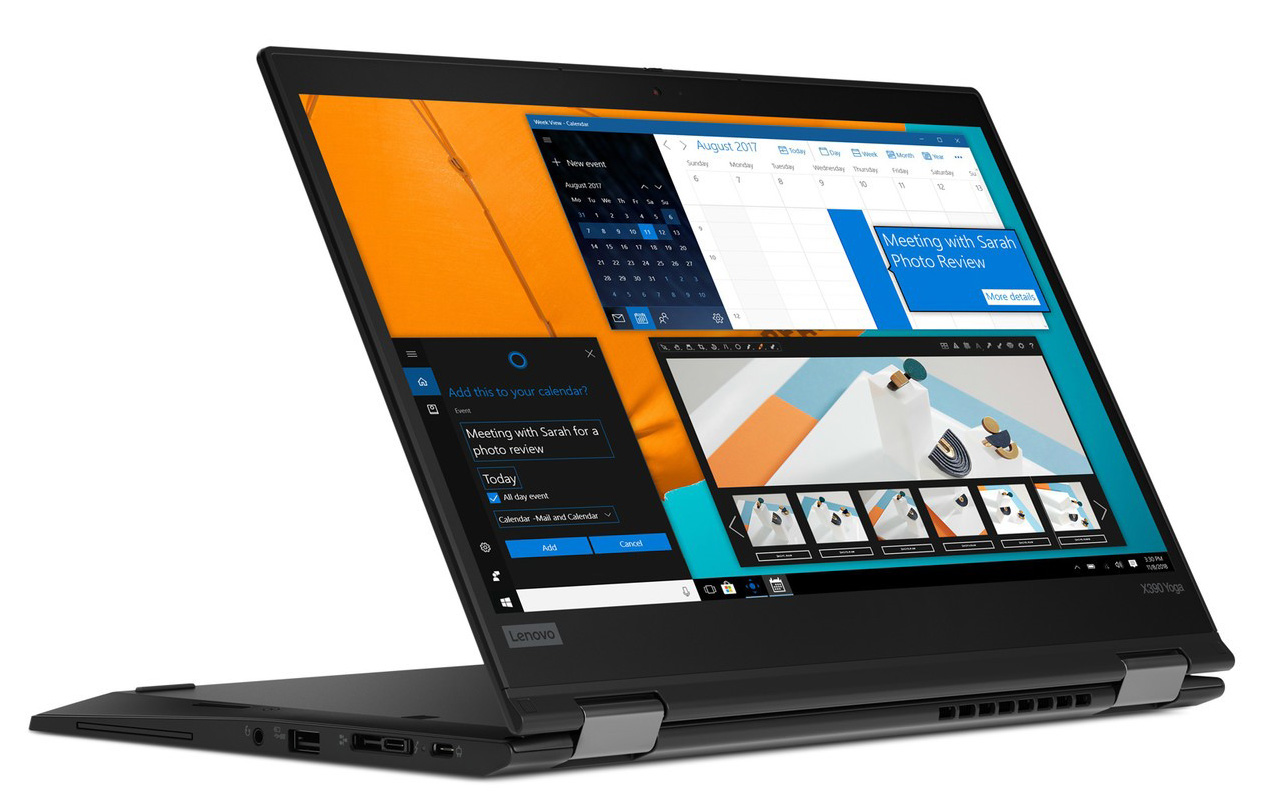 {With Stylus Pen } Touchscreen Rerurbished laptop Lenovo Thinkpad Yoga X380 2-in-1 Laptop Intel Core i5-8th Gen 8GB Ram 256GB SSD Lenovo Refurbished Laptop