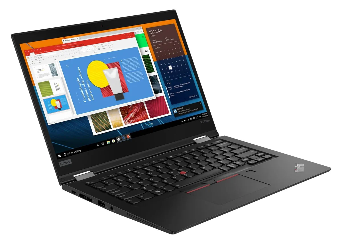 {With Stylus Pen } Touchscreen Rerurbished laptop Lenovo Thinkpad Yoga X380 2-in-1 Laptop Intel Core i5-8th Gen 8GB Ram 256GB SSD Lenovo Refurbished Laptop