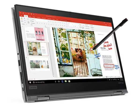 (HOT DEALS) REFURBISHED Lenovo ThinkPad Yoga 380 X360 Convertible Intel Core I5 8th Gen 8GB RAM 256GB SSD 14 Inches FHD Multi-Touch Display with ThinkPad Stylus Pen + Windows 11 Pro TOUCHSCREEN SLEEK