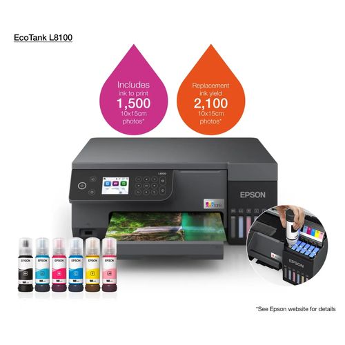 OFFER OFFER!!Epson EcoTank L8100 A4 3-in-1 InkTank Multifunctional Inkjet Printer