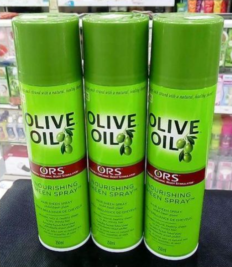ORS OLIVE OIL Sheen Nourishing Spray With Beautiful Shine-Restores The Hair's Natural Moisture,250ml