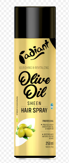 Radiant olive oil sheen hair spray- 250ml
