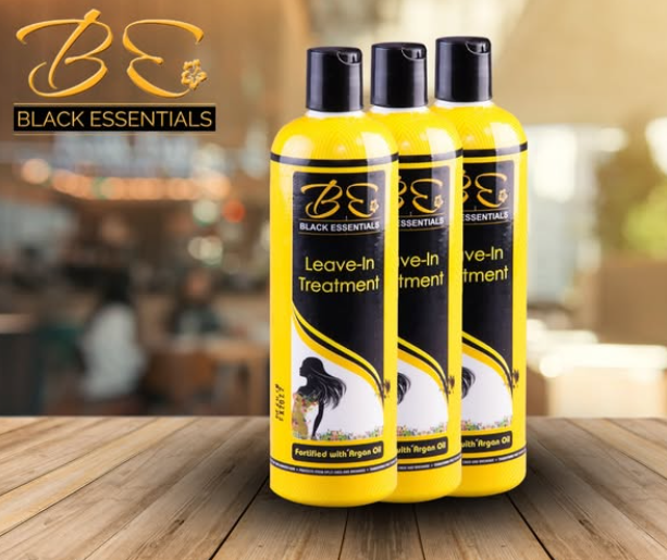 BLACK ESSENTIALS ESSENTIALS Leave-in Treatment Fortified With Argan Oil 500ml