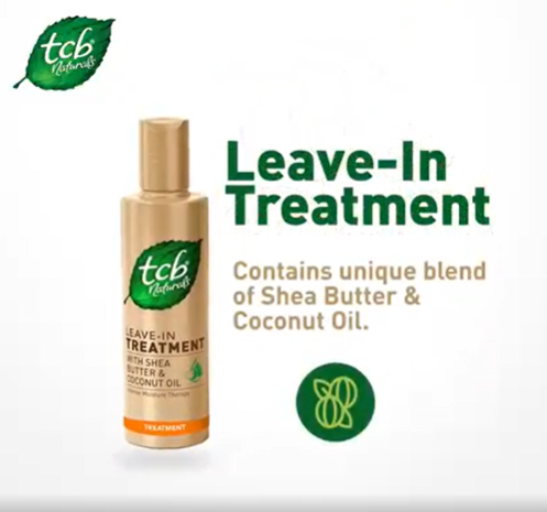 TCB Naturals Natural Leave In Treatment (Shea Butter & Coconut Oil)- 200ml