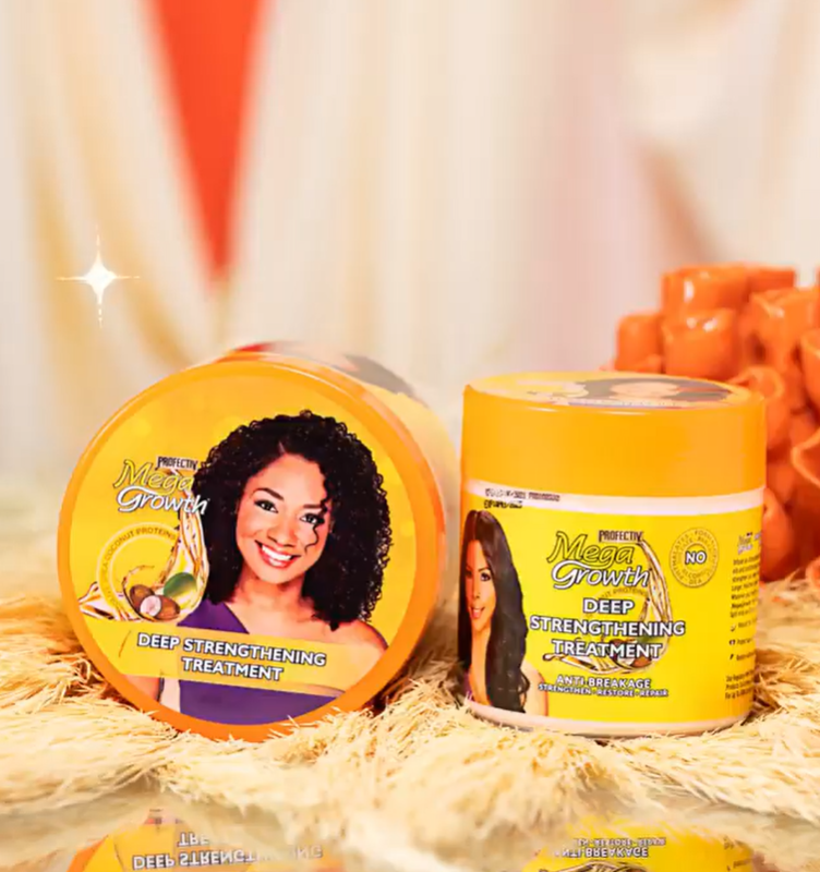 Mega Growth Anti-Breakage Strengthening Treatment - Hydrating Hair Mask, Restores & Repairs Damaged Fragile Hair, Revitalizes, Renews, Protects From Damage, Restores Softness & Shine- 250g