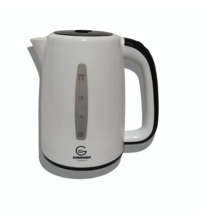 SPECIAL OFFER! EUROCHEF 2.3 LITRES ELECTRIC KETTLE, HOT WATER, HEATER BPA FREE FAST BOILING CORDLESS WATER WARMER - AUTO SHUT OFF