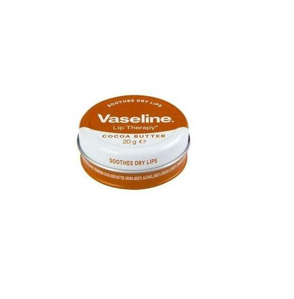 Vaseline Lip Therapy Cocoa butter (Soothes dry lips)